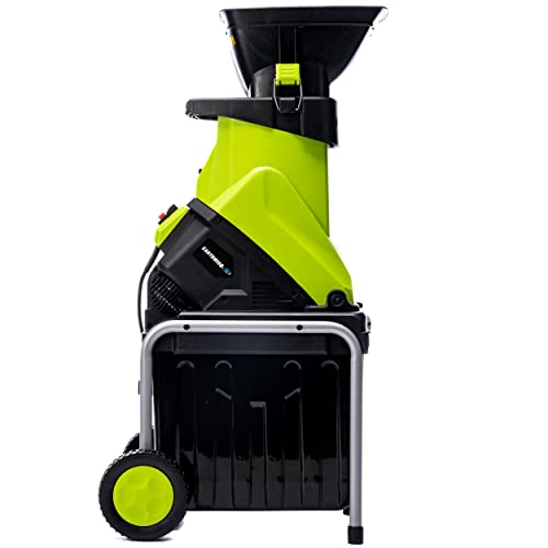 15-Amp Corded Electric Chipper with Collection Bin E4385