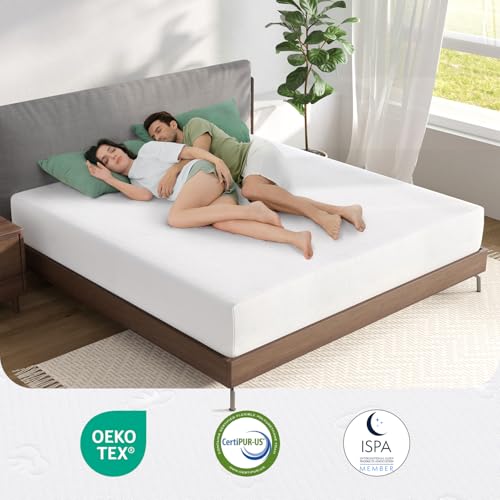 12 Inch Full Size Memory Foam Mattress with Removable Washable Cover H9698
