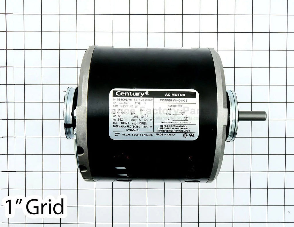 3/4HP 115V 2 Speed Evaporative Cooler Motor D72874
