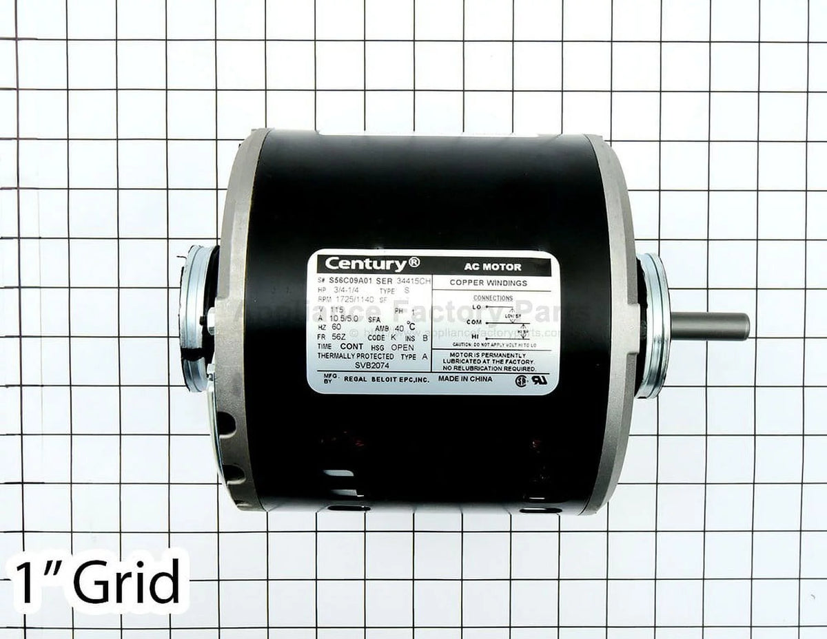 3/4HP 115V 2 Speed Evaporative Cooler Motor D72874