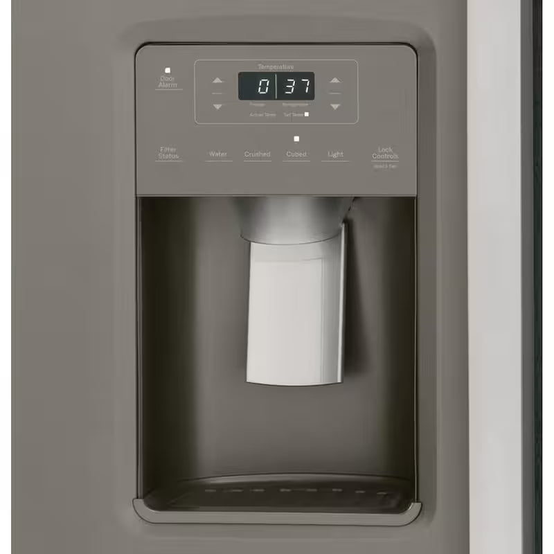 25.3 cu. ft. Side-by-Side Refrigerator in Slate M93166