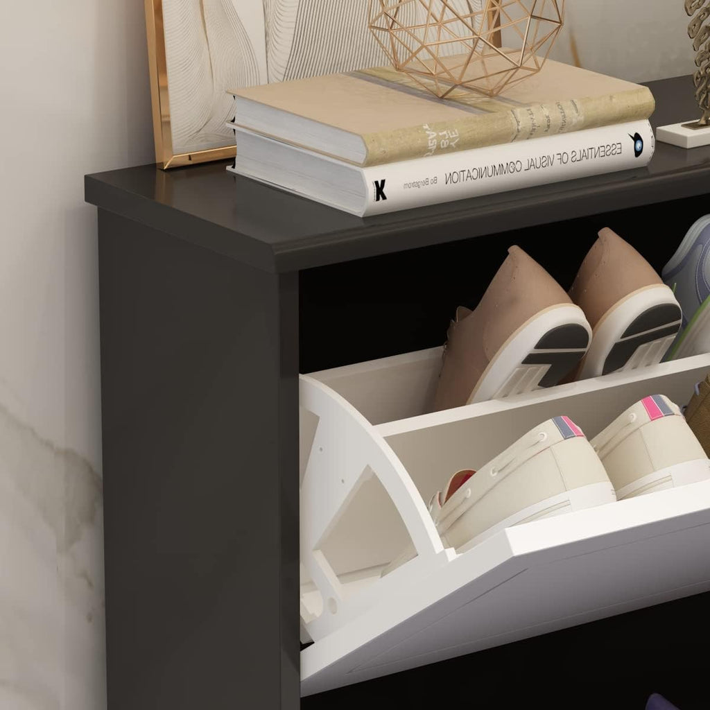 Shoe Cabinet with 3 Flip Drawers C931