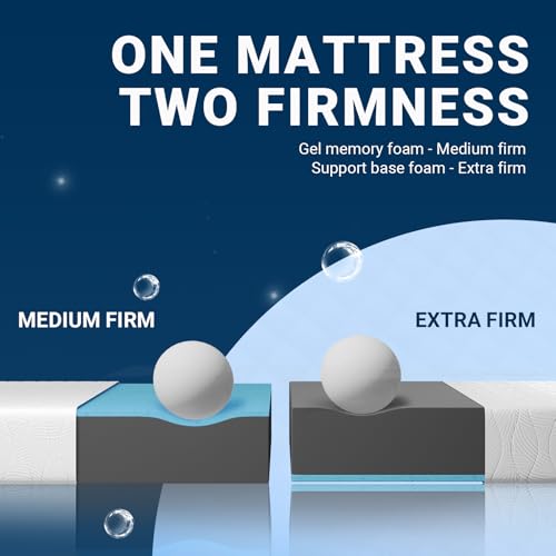 Queen Size 10 Inch Gel Memory Foam Mattress Q571