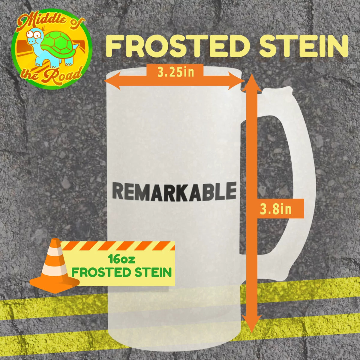 16oz Frosted Beer Stein Z415641