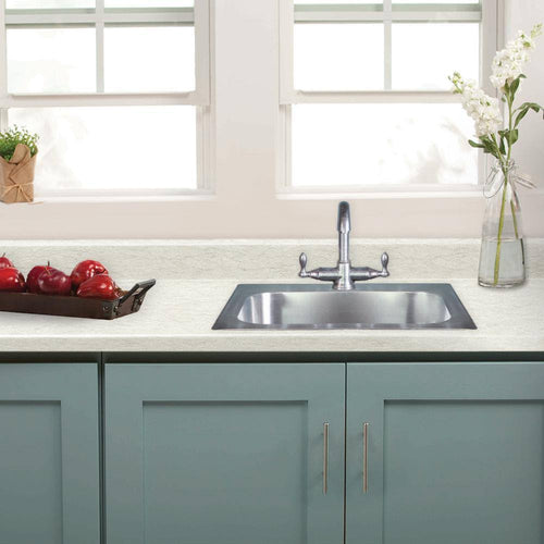 10 ft. Laminate Countertop with Integrated Backsplash M25483