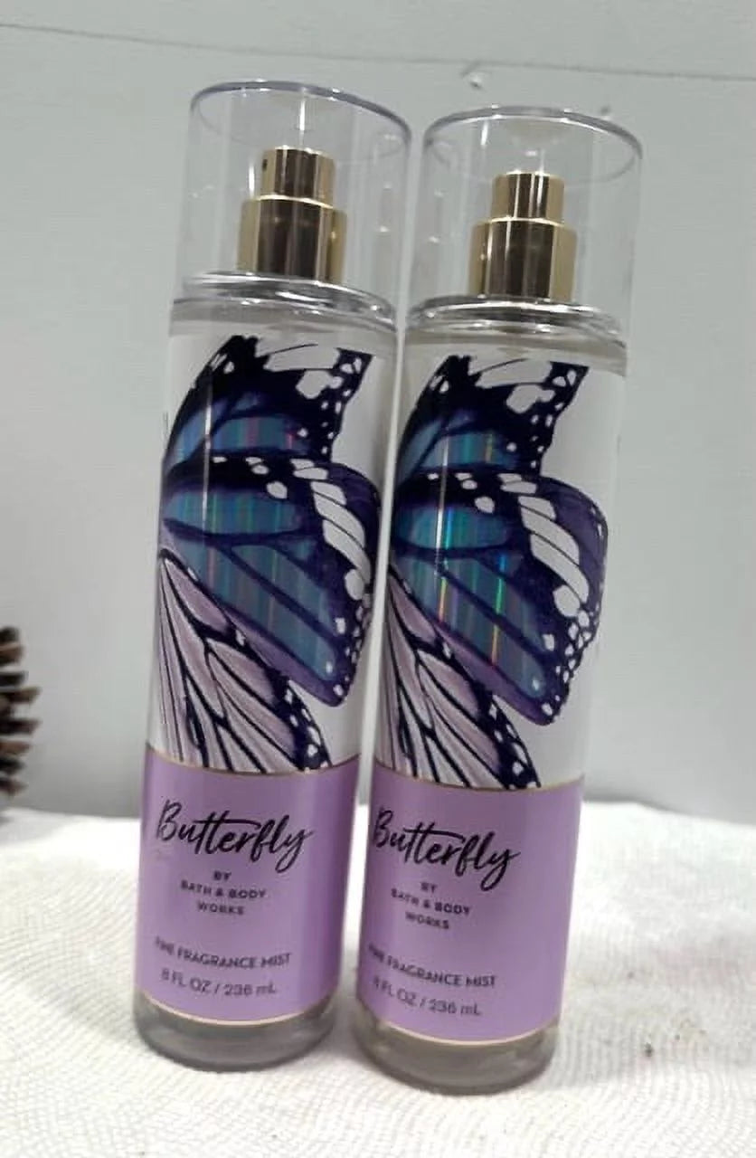 Butterfly Fine Fragrance Mist 8 fl oz (Pack of 2) F9139