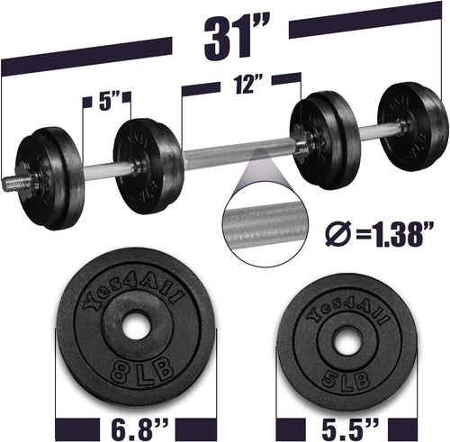 100 lbs Adjustable Dumbbells Set Q102
