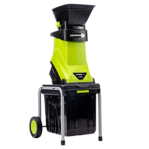 15-Amp Corded Electric Chipper with Collection Bin E4385
