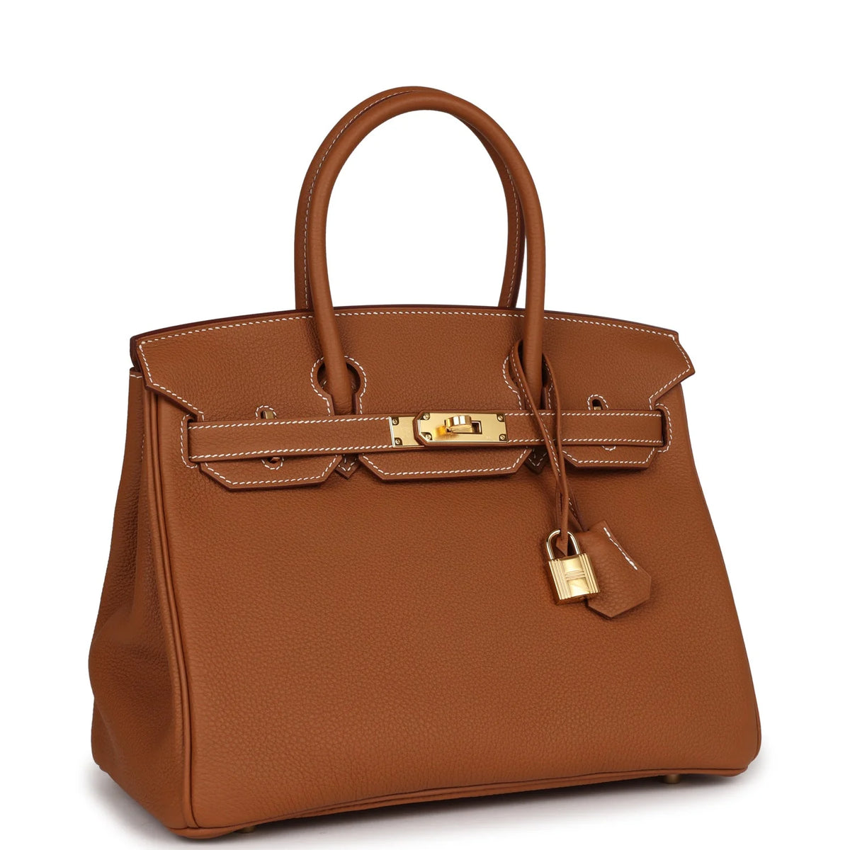Gold Togo Leather Handbag W262009
