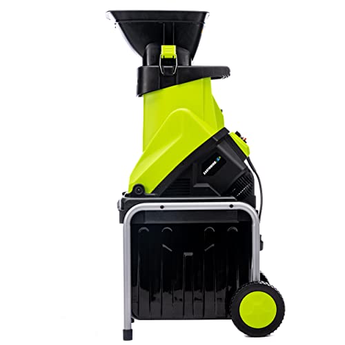 15-Amp Corded Electric Chipper with Collection Bin E4385