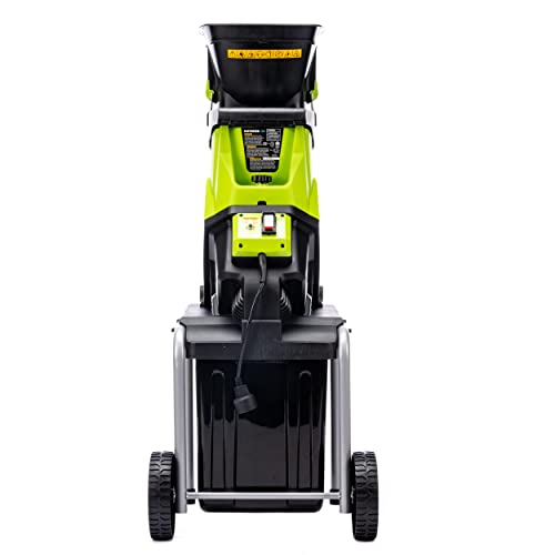 15-Amp Corded Electric Chipper with Collection Bin E4385