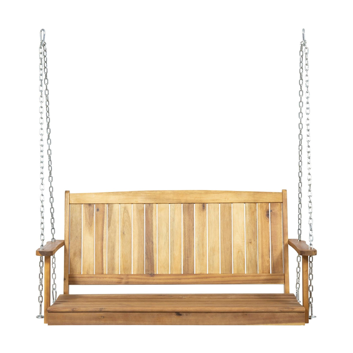 Acacia Wood Patio Porch Swing T975