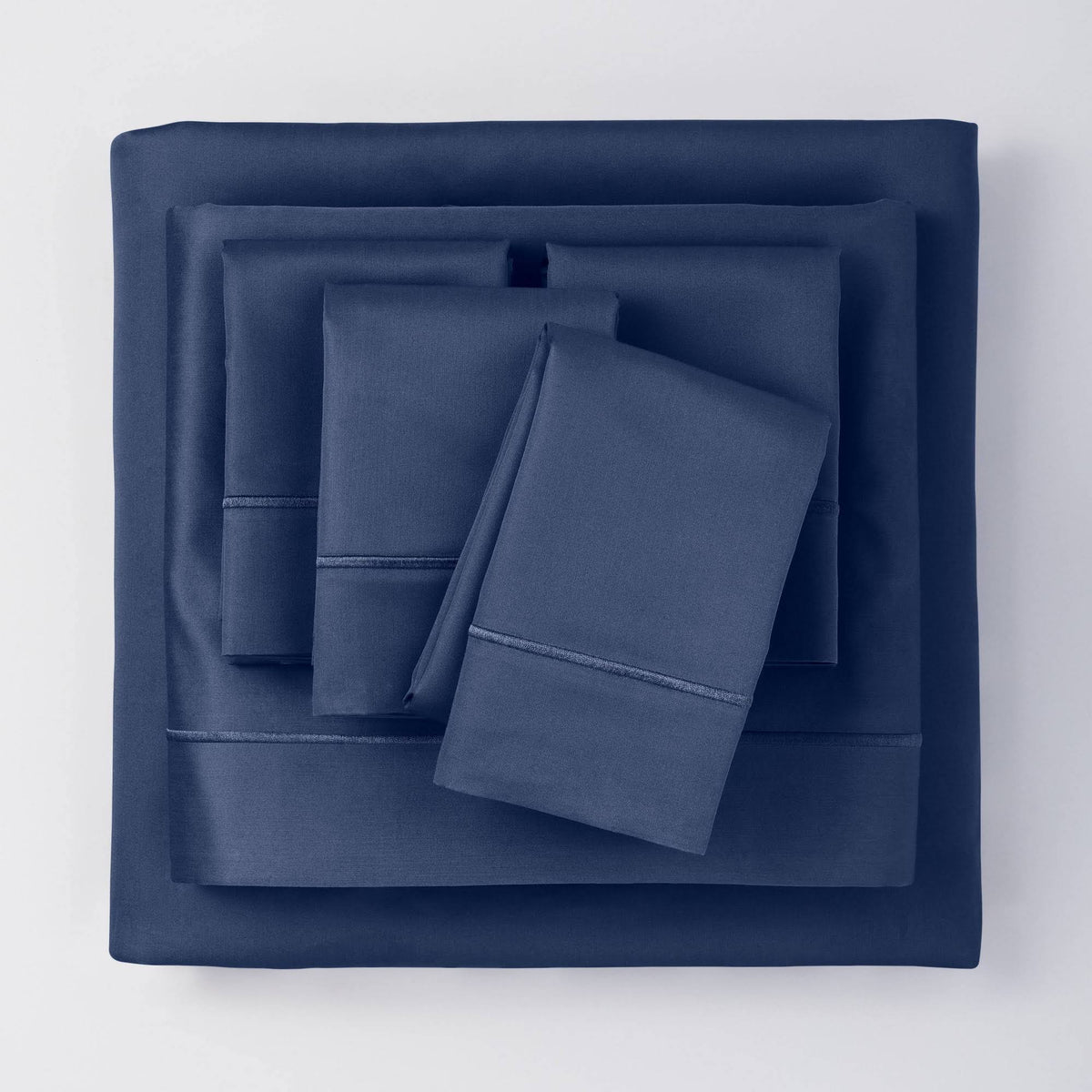 California King 6pc 1000 Thread Count Solid Sheet Set R864237