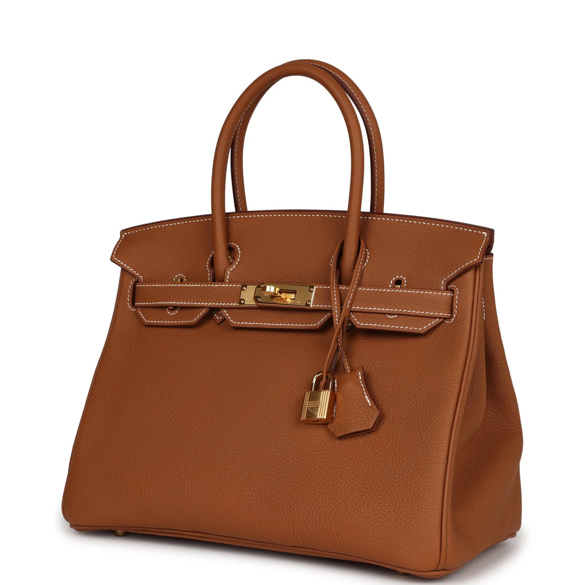 Gold Togo Leather Handbag W262009