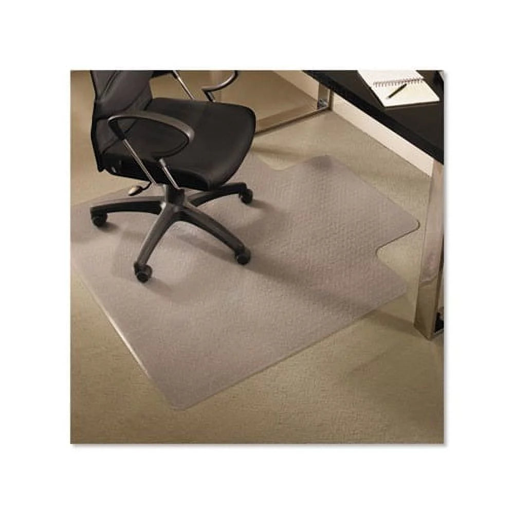 Clear Chair Mat for Medium Pile Carpet with Lip 45 x 53 R3537