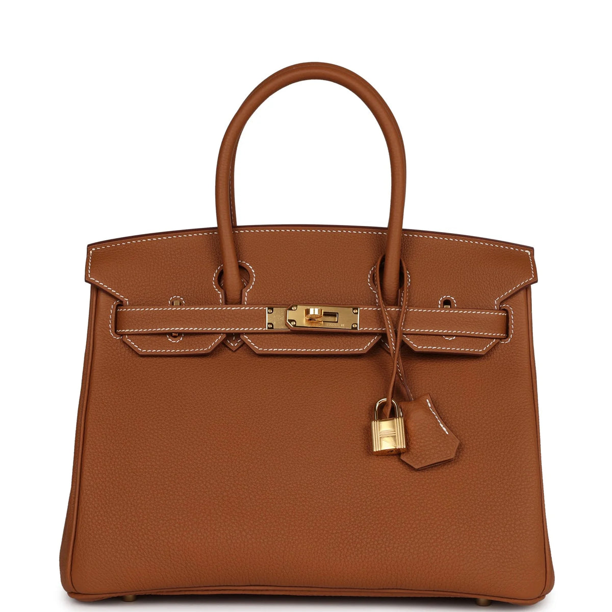 Gold Togo Leather Handbag W262009