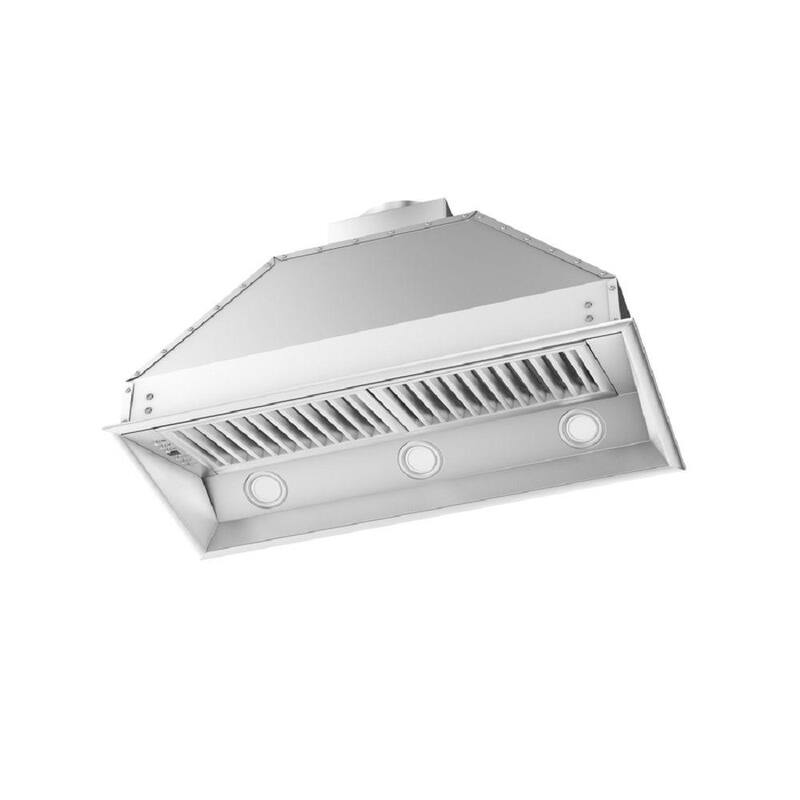 700 CFM Stainless Steel Ducted Range Hood Insert W74413