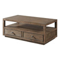 Wood Coffee Table in Toasted Acacia Brown R464
